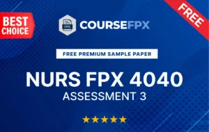 NURS FPX 4040 Assessment 3